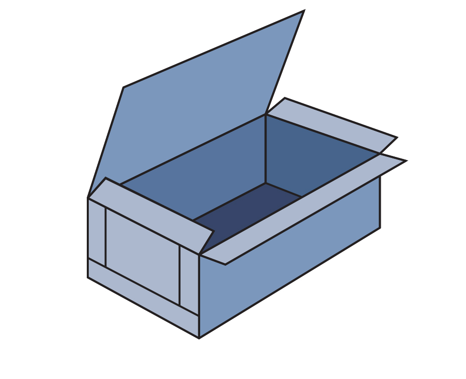 corrugated fiberboard boxes